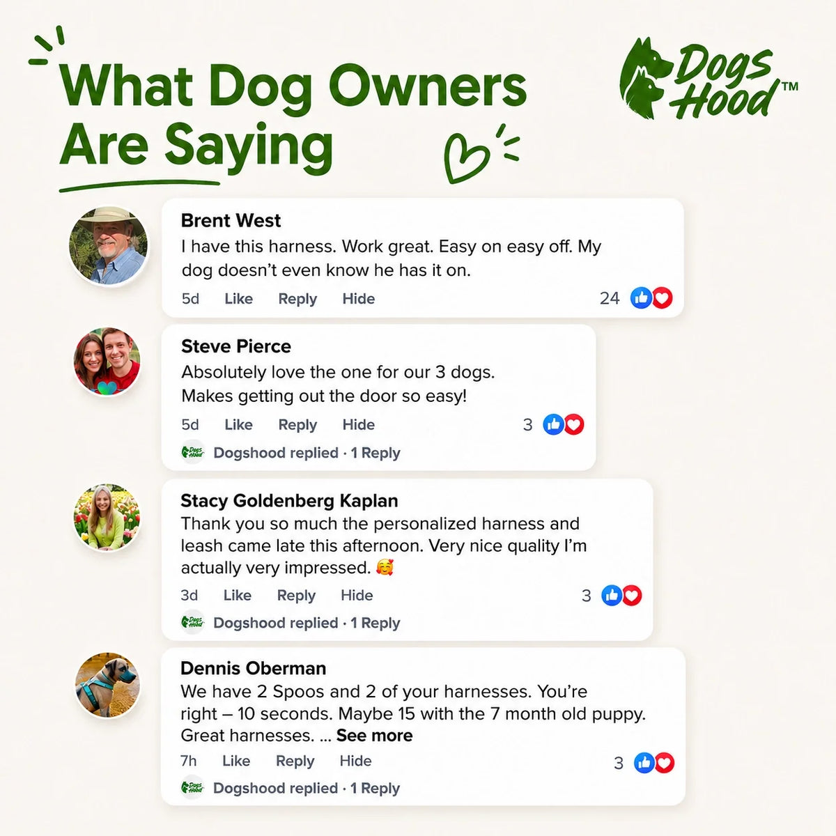 Dogshood.com ™ No Pull Harness