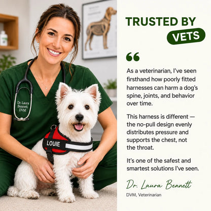 Dogshood.com ™ Ergonomic Harness